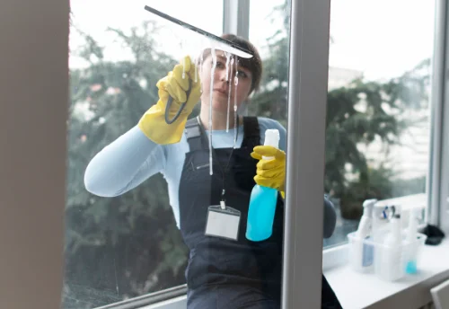 Nettoyage de vitres intérieures et extérieures à Primelles